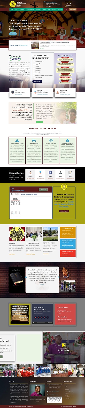 The First African Church Mission - www.thefacm.com